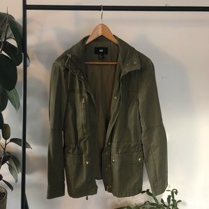 H&M Army Green Utility jacket